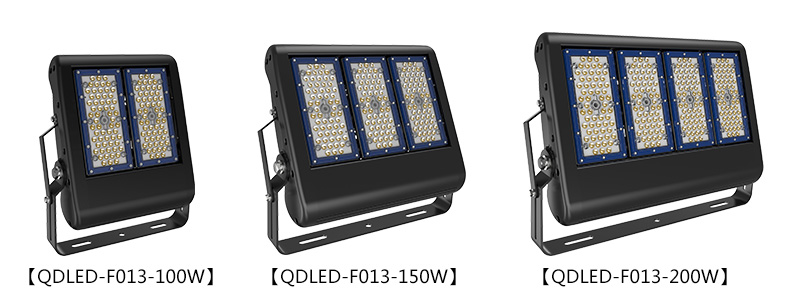 QDLED-F013 100W、150W、200W黄色桃子视频大功率LED投射灯图片