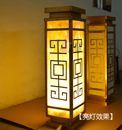 桃子视频在线观看www照明镀铜拉丝不锈钢草坪灯亮灯测试效果